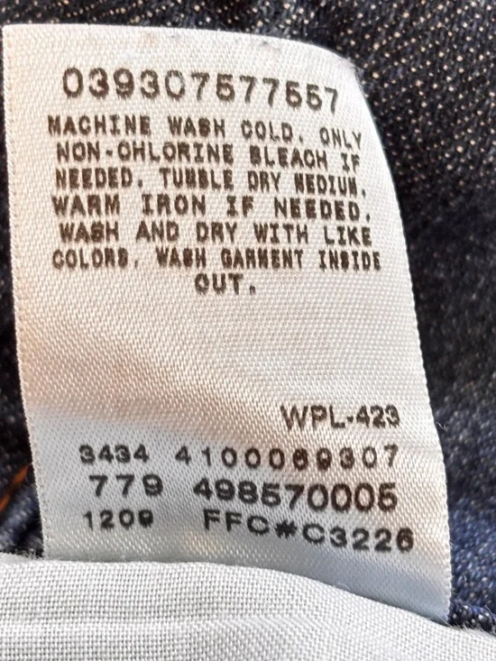 Levi's 515 Womens Capri Cropped Stretch Denim Jeans Size 14 Mid-Rise Medium Wash - Picture 5 of 11